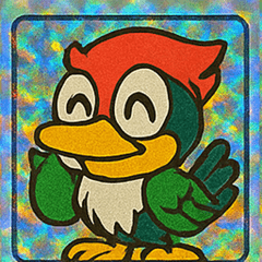[LINEスタンプ] ドリルキツツキのスタンプ集@SFW
