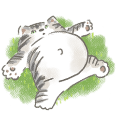 [LINEスタンプ] 猫のひまともも