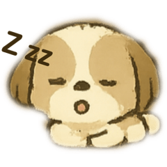 [LINEスタンプ] シーズー 日常挨拶