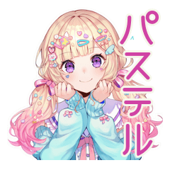 [LINEスタンプ] パステル女子の毎日挨拶♡