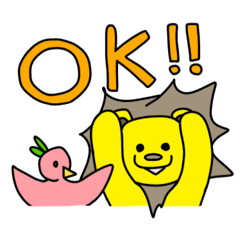 [LINEスタンプ] 仲良しライリーとピード