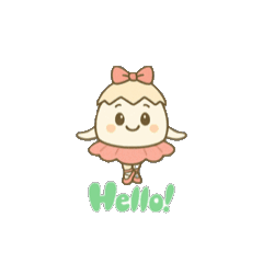 [LINEスタンプ] ミューナちゃんと応援隊 