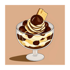 [LINEスタンプ] ❤️かわいいデザート❤️スイーツ文字なし
