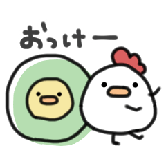 [LINEスタンプ] 超ちいさい＊にわとりサン＆ひよこサン＊