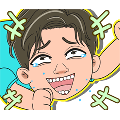 [LINEスタンプ] おもしろ男子劇場2