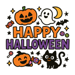 [LINEスタンプ] かわいいハロウィン。