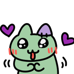[LINEスタンプ] 動く！お化けキャットスタンプ