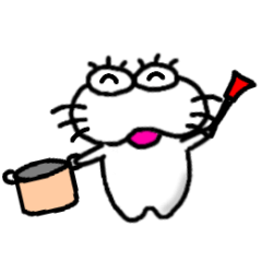 [LINEスタンプ] 【2025日常生活】しろアザラシの毎日