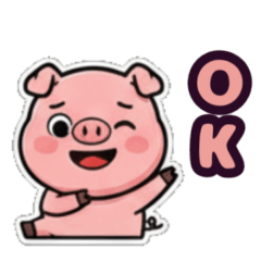 [LINEスタンプ] トンでもない豚さん