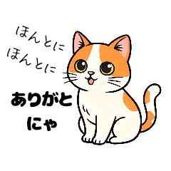 [LINEスタンプ] キュルキュルお目々の猫ちゃんスタンプ