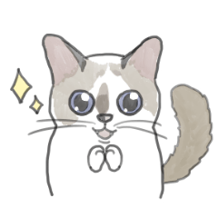 [LINEスタンプ] ねこのぷーちゃん スタンプ