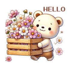 [LINEスタンプ] ほんわか♡くまさんの日常2