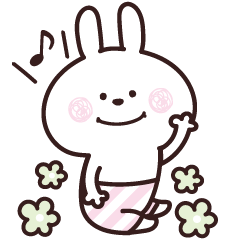 [LINEスタンプ] うさぎーず♡毎日送りやすいスタンプ