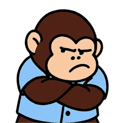 [LINEスタンプ] 俺はゴリラマンだ (NT)