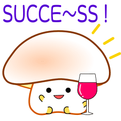 [LINEスタンプ] nobobi アニメ ナイスなマッシュ！