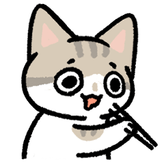 [LINEスタンプ] 春花ママ✙ジョジ 甘えるの猫