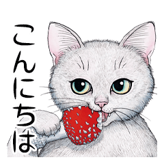 [LINEスタンプ] YO-COの猫スタンプ①～愛しい日々～