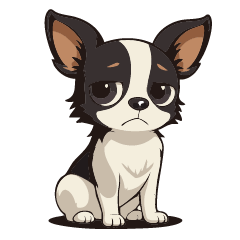 [LINEスタンプ] ふくふくチワワ