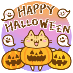 [LINEスタンプ] ねここさん30 ハロウィン fetchpriority=high
