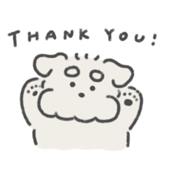 [LINEスタンプ] しろいシュナウザー