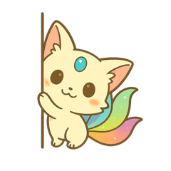 [LINEスタンプ] 癒しの小狐 ここのちゃんとゆるっと暮らし