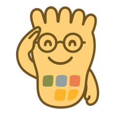 [LINEスタンプ] 反射区くん