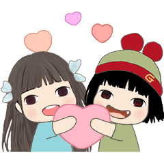 [LINEスタンプ] 小天使と小悪魔 56 日常使いにぴったり！