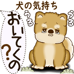 [LINEスタンプ] 柴犬 2025 「犬の気持ち」