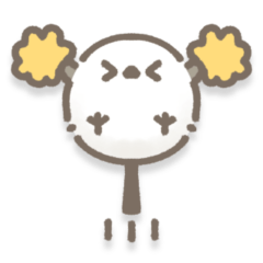 [LINEスタンプ] まんまるシマちゃん♪文字なし