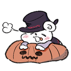 [LINEスタンプ] ドニーのハロウィン♩楽しい秋スタンプ