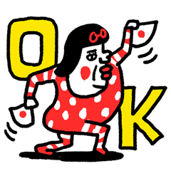 [LINEスタンプ] コクあり センチメンタルガール