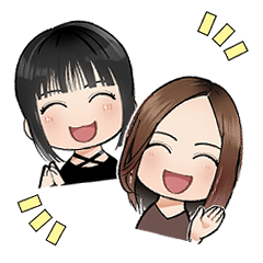[LINEスタンプ] 家族で使える似顔絵スタンプ