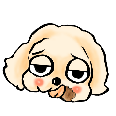 [LINEスタンプ] ゆるだる犬【太郎】4