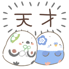 [LINEスタンプ] 花ことり3