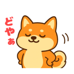 [LINEスタンプ] 柴犬ムギの感情スタンプ【修正版】