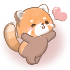 [LINEスタンプ] ぽやぽやレッサちゃん