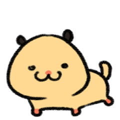 [LINEスタンプ] キンクマ犬