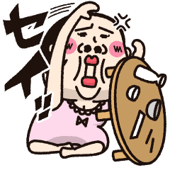 [LINEスタンプ] シュミーズ物語 第23話【キレてますよ】 