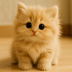[LINEスタンプ] ちびもふデイズ こねこのジンジャー