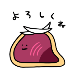 [LINEスタンプ] たべものさんとのみものさん