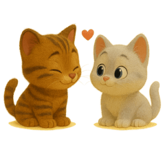 [LINEスタンプ] かわいい子猫スタンプ Vol.1