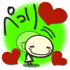 [LINEスタンプ] 毎日使える可愛い白い子 Part6