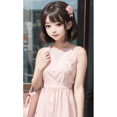 [LINEスタンプ] 気質のある女の子の写真