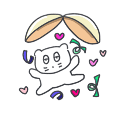 [LINEスタンプ] ベベニャンの誕生日パーティー(韓国語)