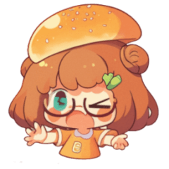 [LINEスタンプ] バーガーちゃんの日常