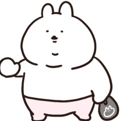 [LINEスタンプ] 全部報告あごうさぎ