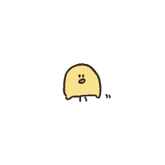 [LINEスタンプ] biepo 超ちいさい ヒヨコ