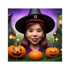 [LINEスタンプ] ❤️飛び出すハロウィン❤️サンタクロース