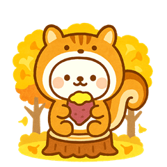 [LINEスタンプ] 毎日クマさん2：秋～冬へ