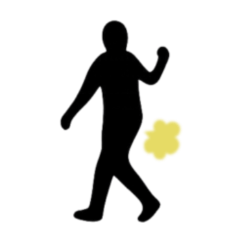 [LINEスタンプ] [アレンジ用]うっかり屁こき2